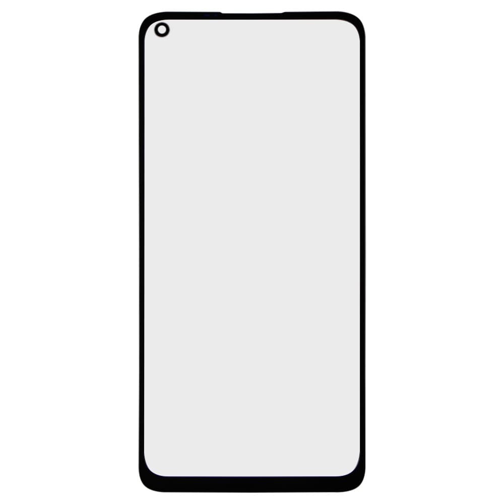 Скло корпусу для Xiaomi Redmi Note 9, Redmi 10X 4G + OCA, колір чорний фото 1