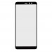 Скло для Samsung A730/DS Galaxy A8 Plus (2018), колір чорний миниатюра 1