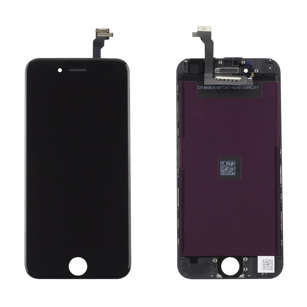 Дисплей iPhone 6 (4.7) з тачскрином у зборі (колір чорний), оригінал PRC, уцінка фото 1
