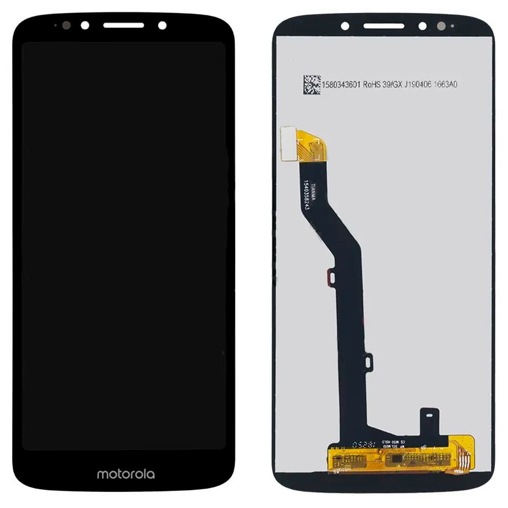 Дисплей для Motorola XT1944 Moto E5 з тачскрином у зборі, колір чорний фото 1