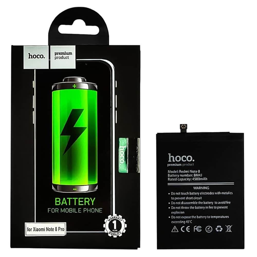 Аккумулятор BM4J для Xiaomi Redmi Note 8 Pro, HOCO 4500mAh фото 1
