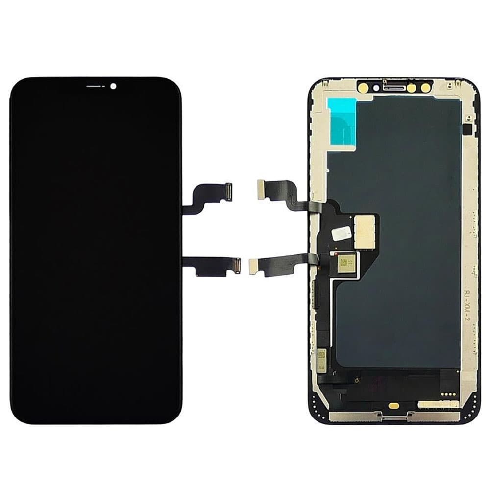 Дисплей для iPhone XS Max (6.5) с тачскрином в сборе, цвет черный, Oled GX Hard фото 1
