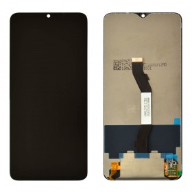 Дисплей для Xiaomi Redmi Note 8 Pro с тачскрином в сборе, оригинал,  цвет черный, без рамки
