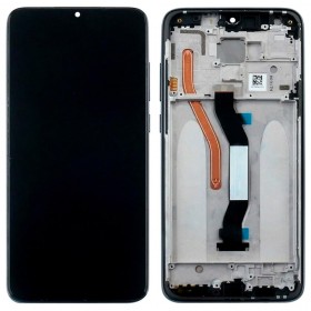 Дисплей для Xiaomi Redmi Note 8 Pro с тачскрином в сборе, китай,  цвет черный, с рамкой