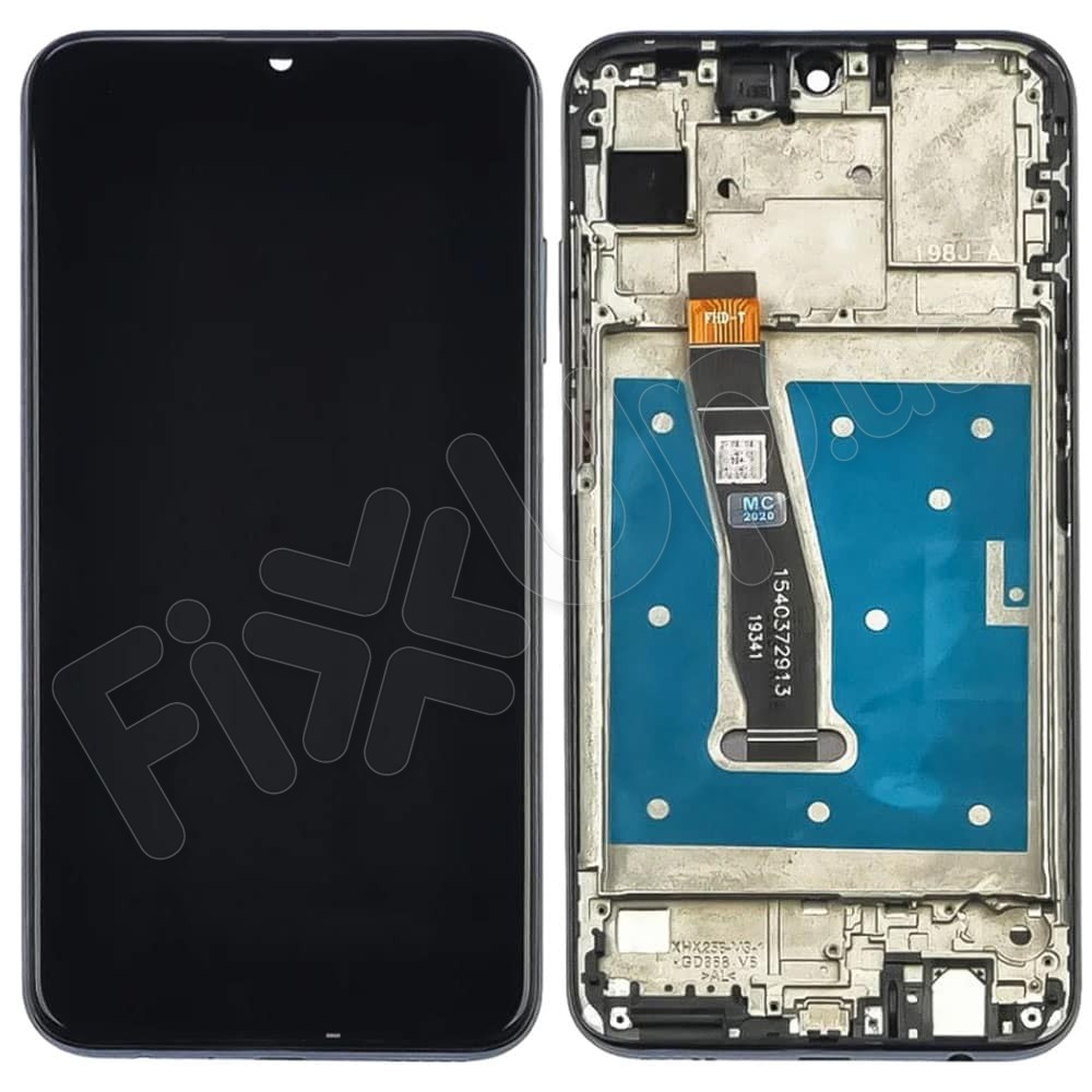Дисплей для Huawei Honor 10 Lite, Honor 10i (HRY-LX1/HRY-LX1T) с тачскрином и рамкой в сборе, цвет черный фото 1