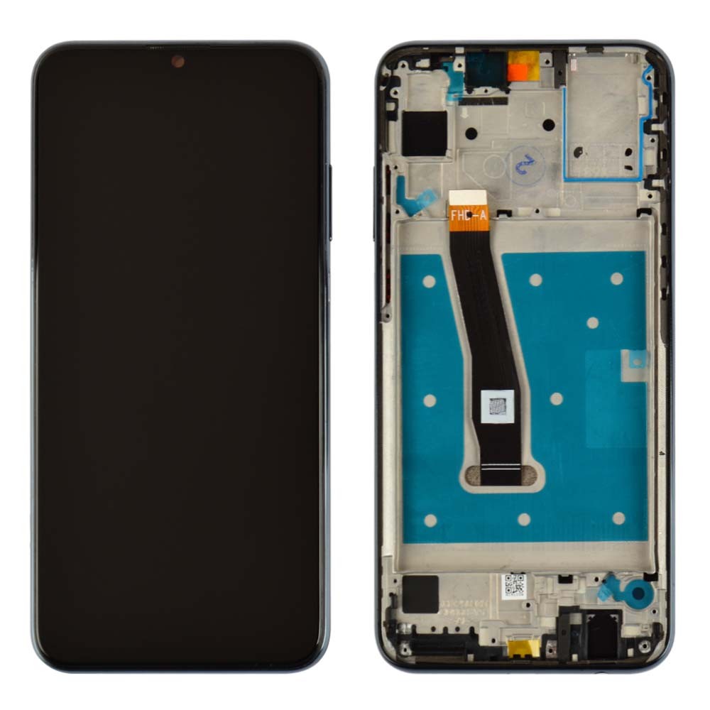 Дисплей для Huawei Honor 10 Lite, Honor 10i (HRY-LX1/HRY-LX1T) с тачскрином и рамкой в сборе, цвет черный, Orig PRC фото 1
