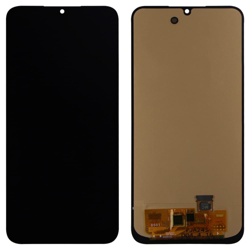 Дисплей для Samsung A256 Galaxy A25 2023, з тачскріном і рамкою в зборі, колір чорний, OLED фото 1