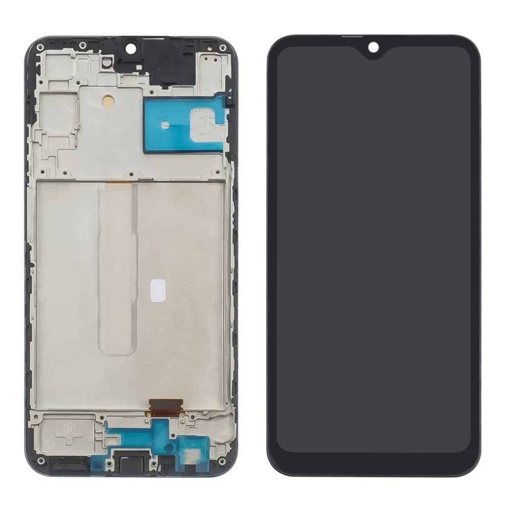 Дисплей для Samsung A256 Galaxy A25 2023, з тачскріном в зборі, колір чорний, OLED small LCD фото 1