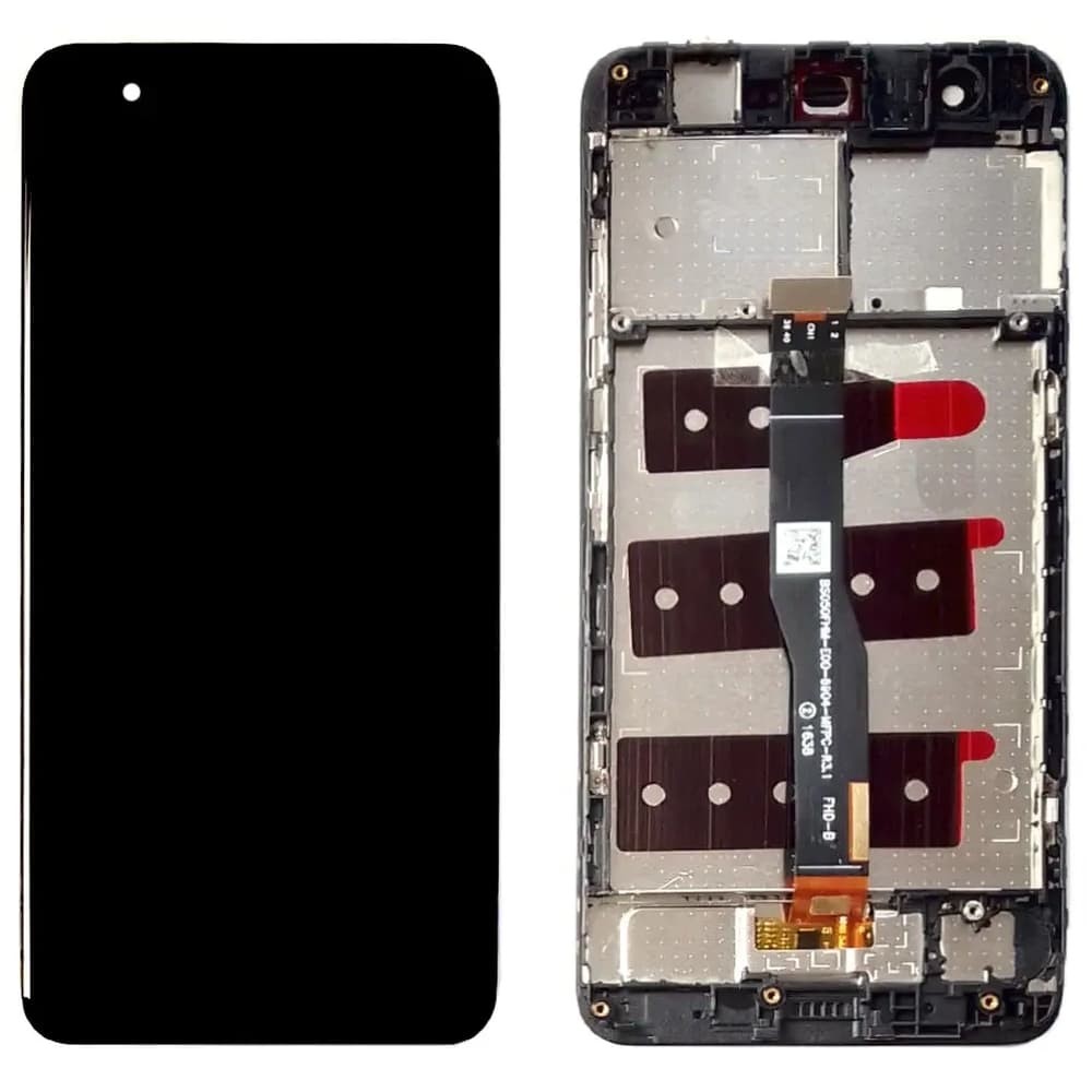 Дисплей Huawei Nova (CAN-L11) з тачскріном і рамкою, чорний фото 1