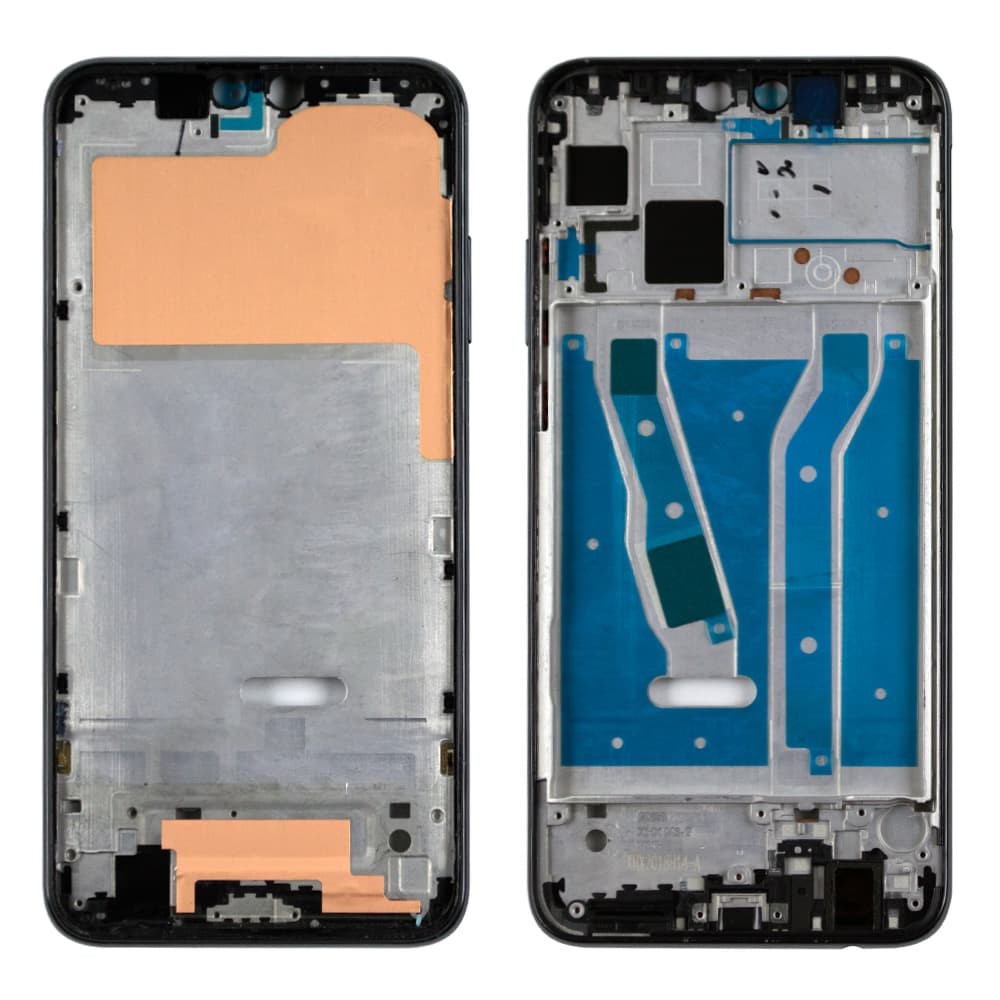 Рамка для дисплея Huawei Y9 2019, колір чорний фото 1