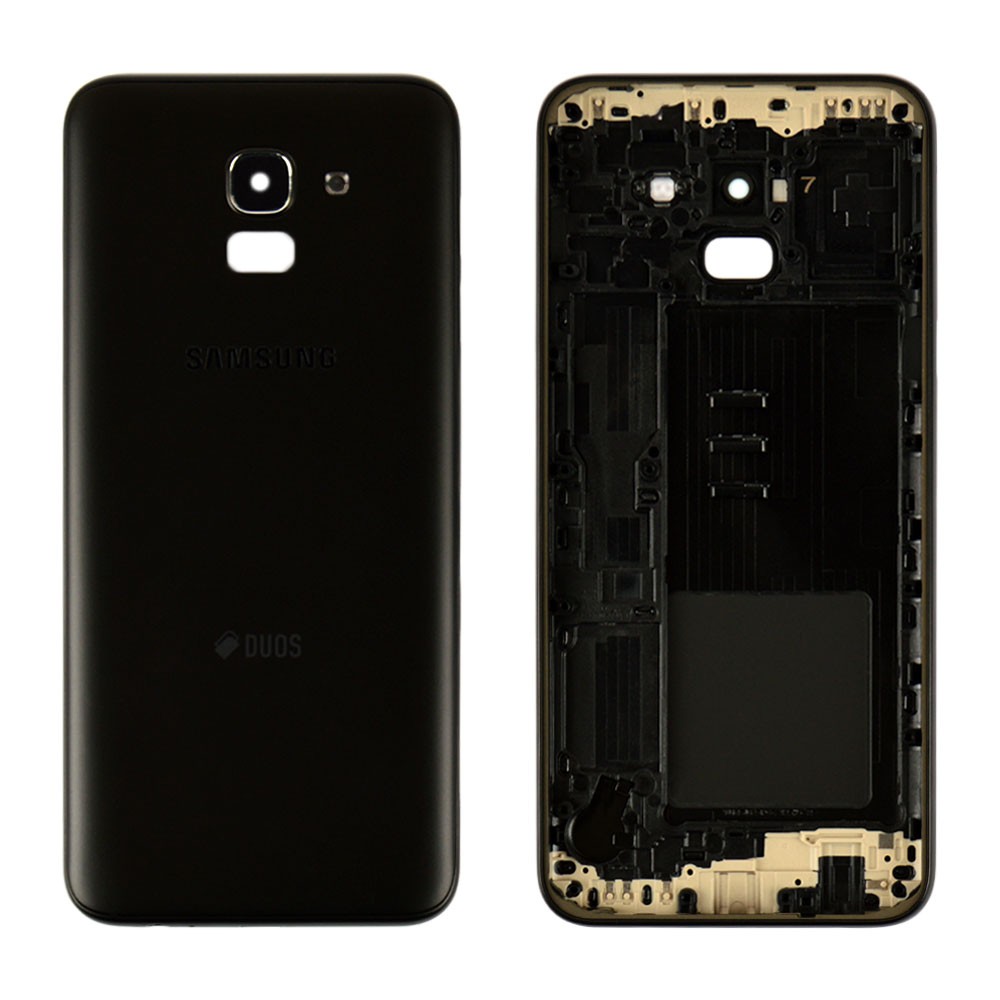Задняя крышка для Samsung J600/DS Galaxy J6 (2018), цвет черный фото 1