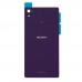 Задня кришка Sony Xperia Z2 L50w (D6502, D6503) , колір фіолетовий миниатюра 1