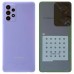Задня кришка Samsung A725 Galaxy A72, зі склом камери, колір фіолетовий миниатюра 1