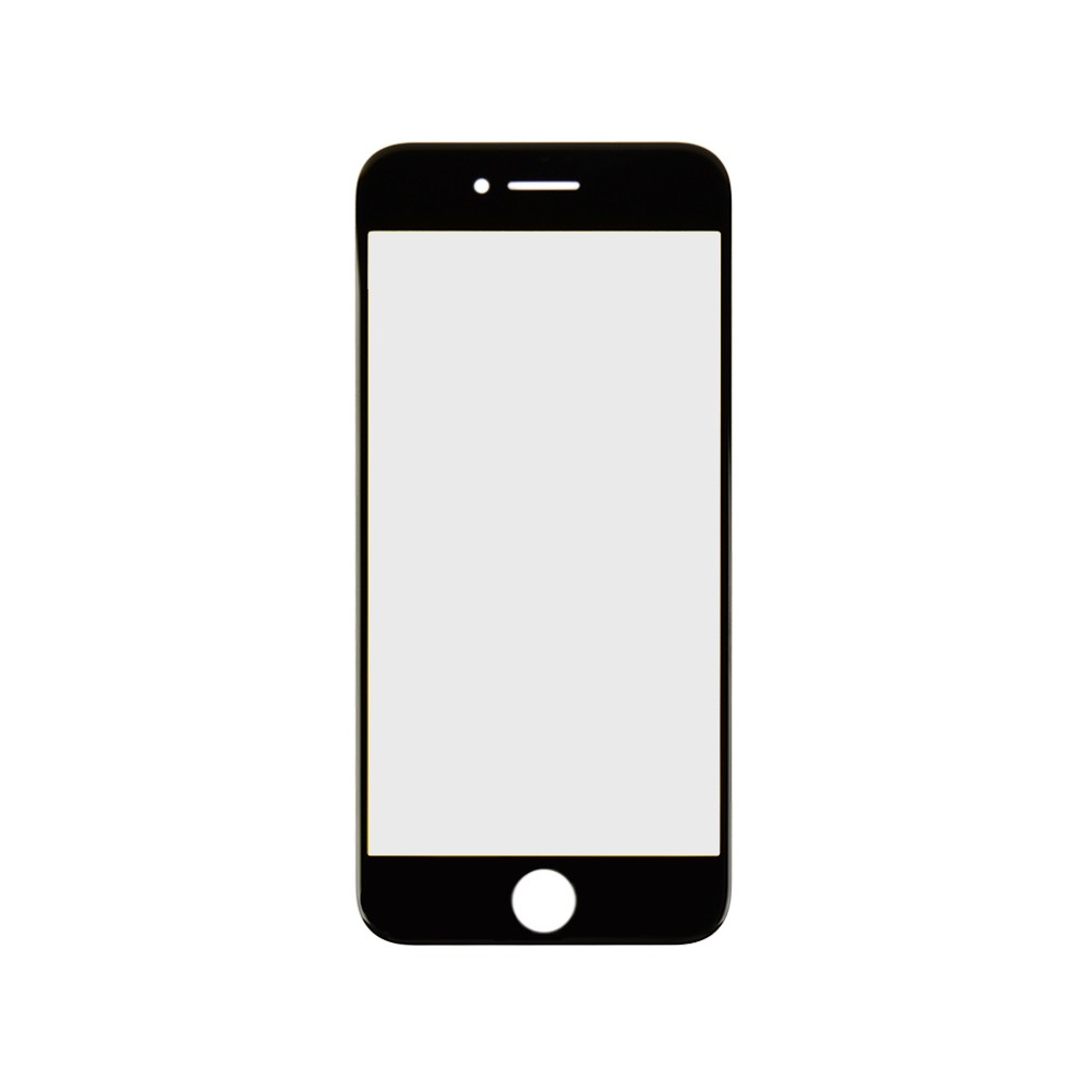 Скло для iPhone 8 (4.7), колір чорний, оригінал фото 1