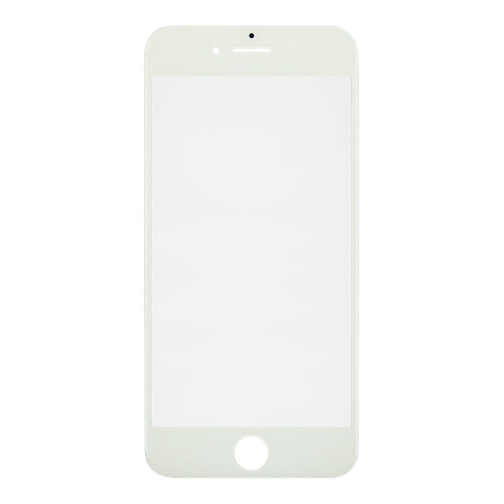 Скло для iPhone 8, колір білий фото 1
