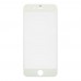Скло для iPhone 8, колір білий миниатюра 1