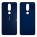 Задняя крышка для Nokia 6.1 Plus, X6 2018, цвет синий миниатюра 1