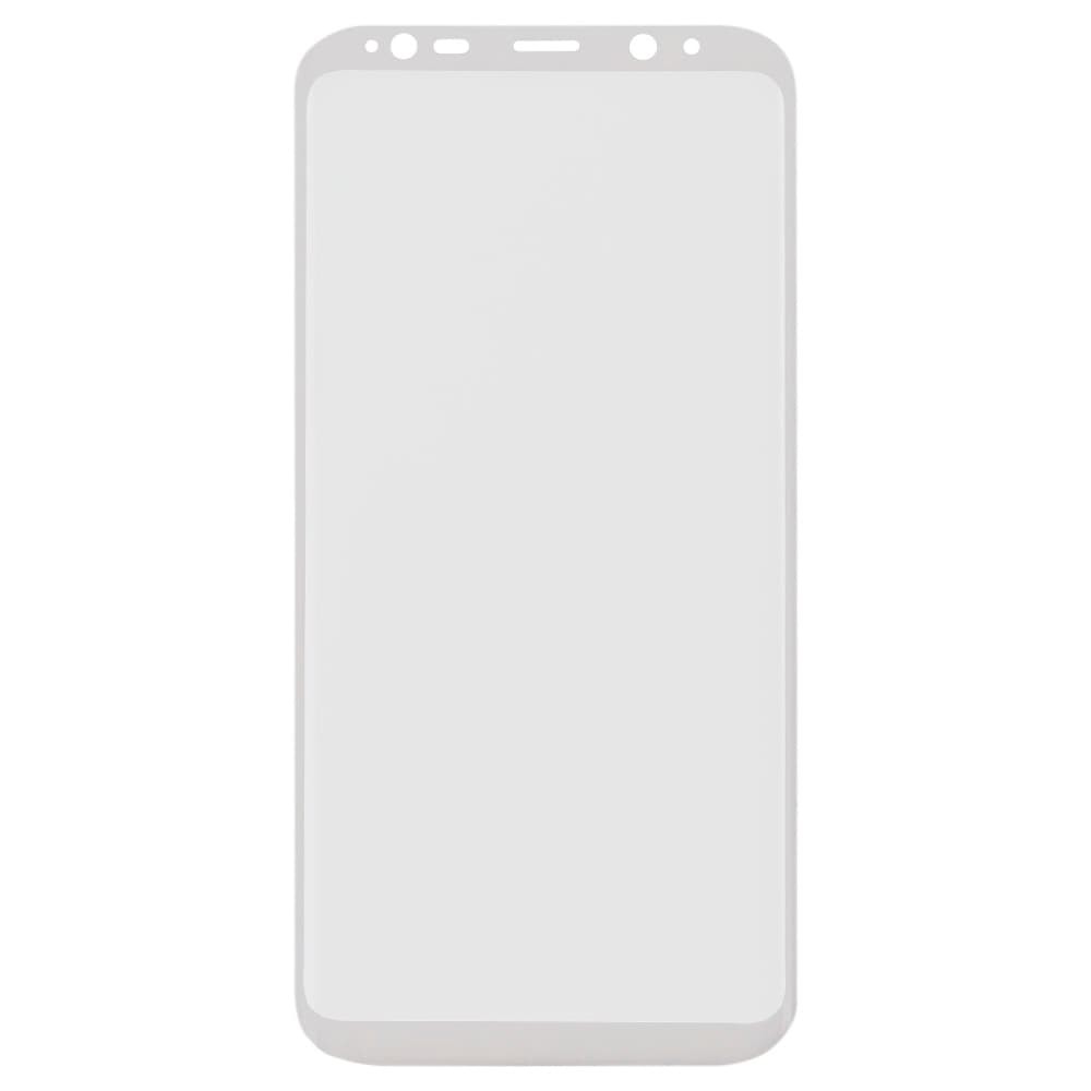 Защитное стекло для Samsung G955F Galaxy S8 Plus 3D, цвет белый фото 1