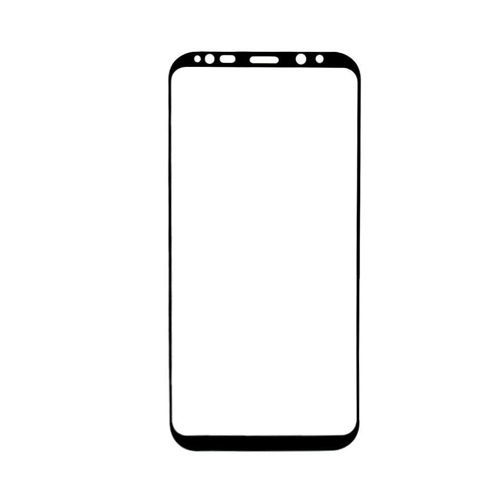 Защитное стекло для Samsung G955F Galaxy S8 Plus 3D, цвет черный фото 1