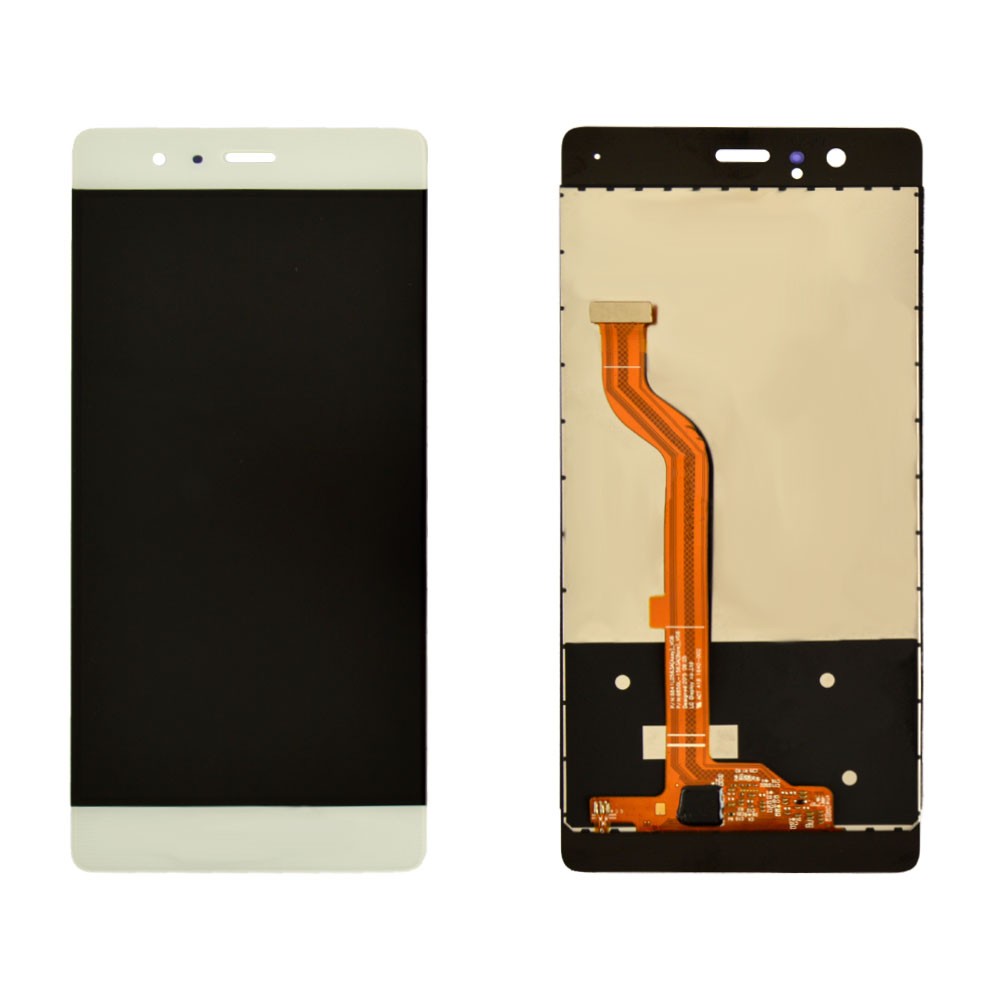 Дисплей для Huawei P9 DUAL SIM (EVA-L09/EVA-L19/EVA-L29) с тачскрином в сборе, цвет белый фото 1