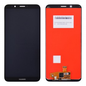 Дисплей для Huawei Y7 Prime 2018/Y7 2018/Nova 2 Lite/Honor 7C Pro с тачскрином в сборе, уценка,  цвет черный, без рамки