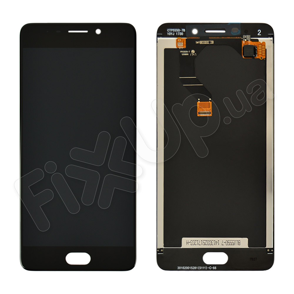 Дисплей для Meizu M6 Note з тачскрином у зборі, колір чорний, Orig PRC, уцінка фото 1