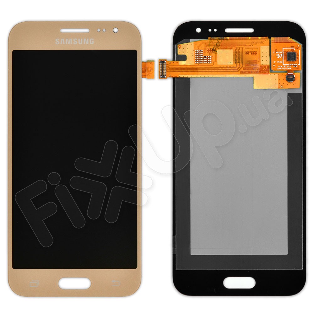Дисплей Samsung Galaxy J2 J200, J200G, J200H, J200Y, J200F з тачскрином у зборі, колір золотий, IPS (TFT) фото 1