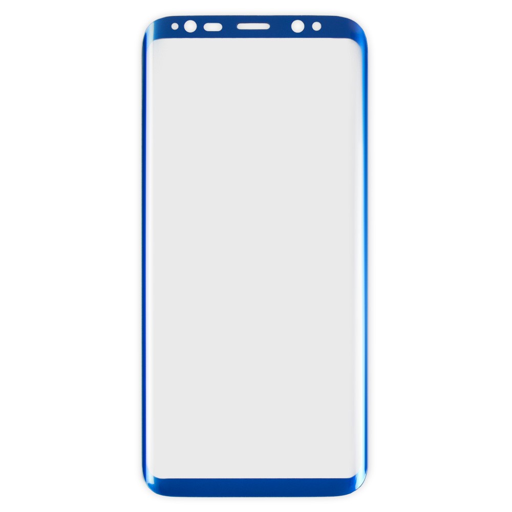 Захисне скло Samsung G950F Galaxy S8, 3D, колір синій фото 1