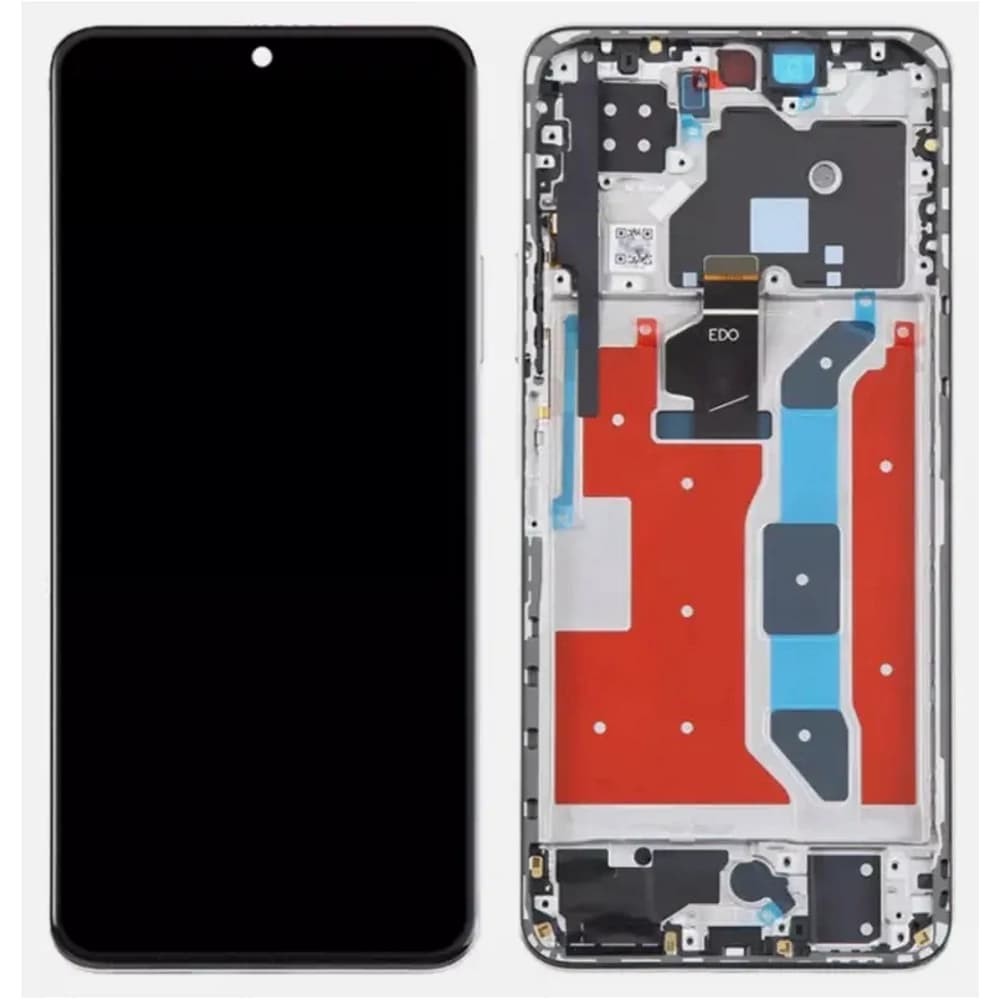 Дисплей для Huawei Nova 10 SE, с тачскрином и рамкой, черный, OLED фото 1