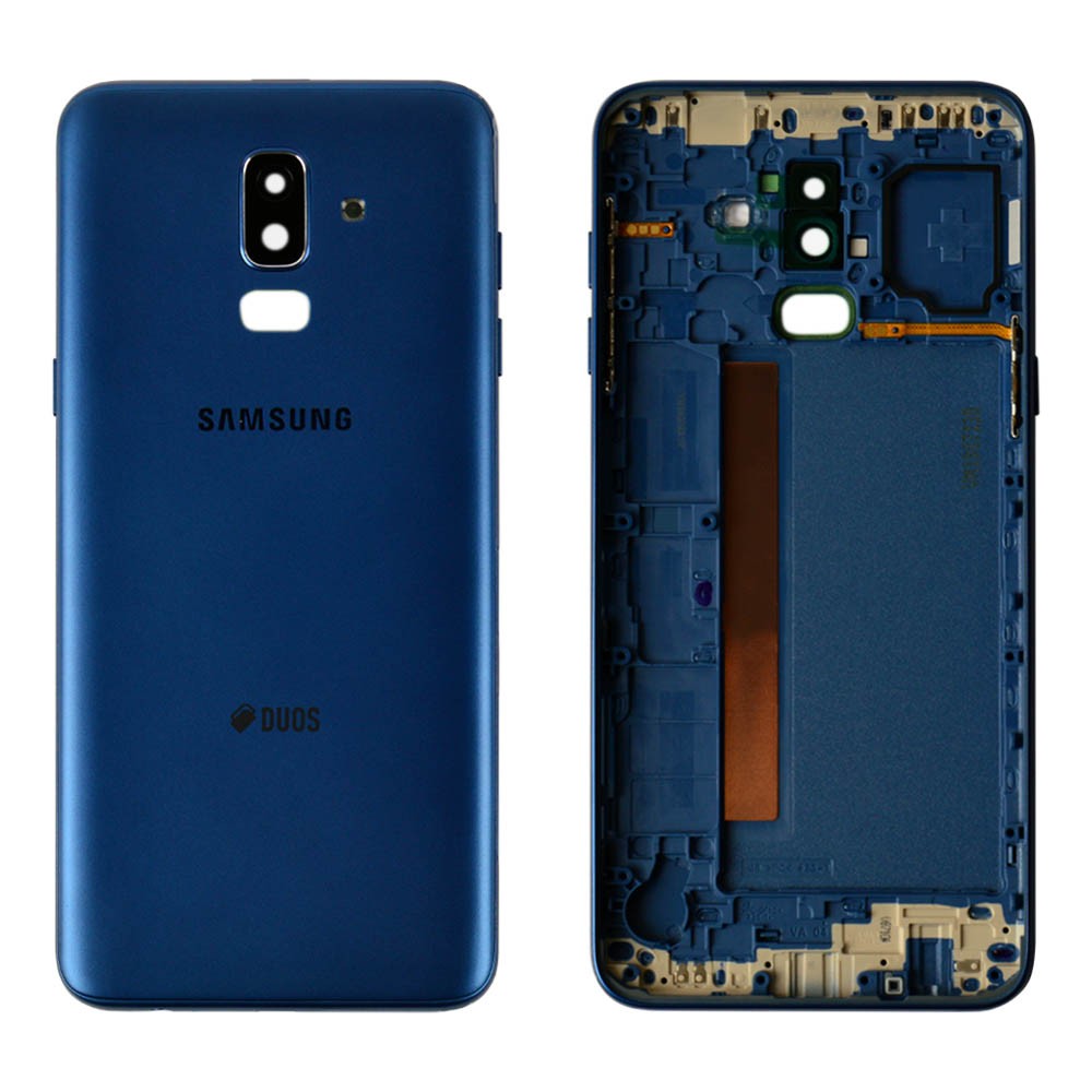 Задня кришка Samsung J810 Galaxy J8 (2018), колір синій фото 1
