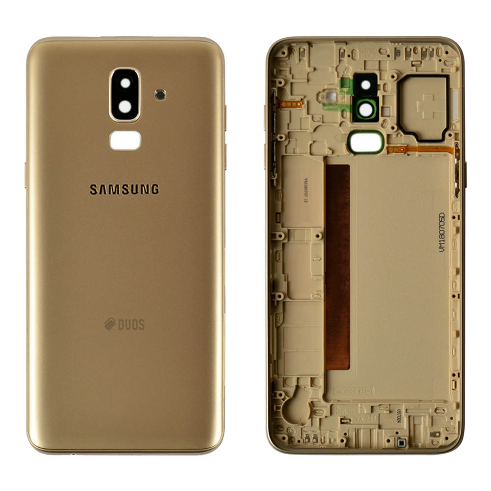 Задня кришка Samsung J810 Galaxy J8 (2018), колір золотий фото 1