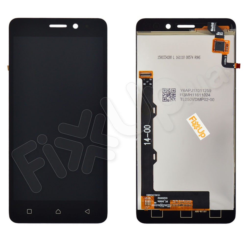 Дисплей Lenovo K6 (K33a48) з тачскрином у зборі, колір чорний, уцінка фото 1