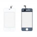 Тачскрин (сенсор) iPhone 4, 4S, цвет белый миниатюра 1