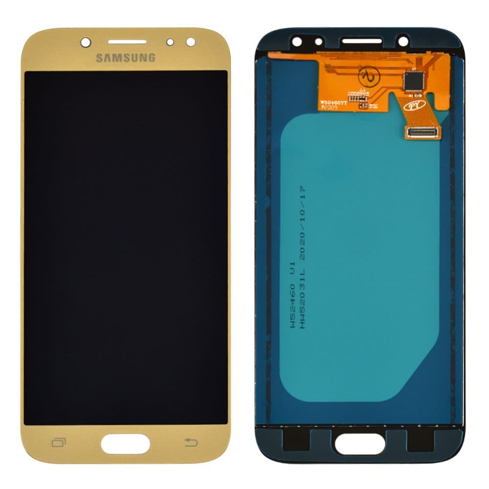 LCD Samsung J530F/DS Galaxy J5 (2017) + Touchscreen (gold) TFT Premium c регулировкой яркости фото 1 Дисплей для Samsung J530F /DS Galaxy J5 (2017) с тачскрином в сборе, цвет золотой, TFT Premium c регулировкой яркости фото 1