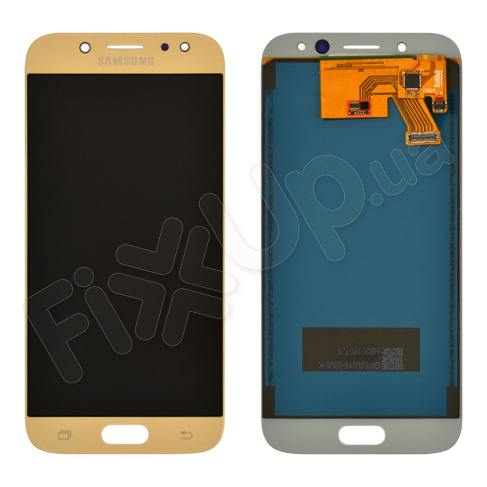 Дисплей для Samsung J530F/DS Galaxy J5 (2017) з тачскрином у зборі, колір золотий, IPS (TFT), уцінка фото 1