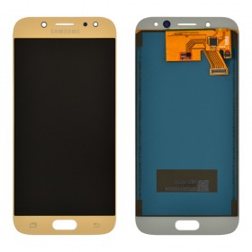 Дисплей Samsung J530/DS Galaxy J5 (2017) с тачскрином в сборе, ips (tft),  цвет золотой, без рамки