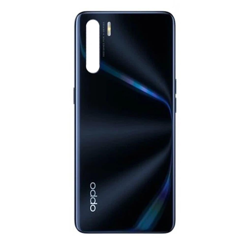 Задняя крышка для Oppo A91, цвет черный фото 1