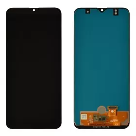 Дисплей для Samsung A307F DS Galaxy A30s (2019) з тачскріном у зборі, ips (tft), колір чорний, без рамки